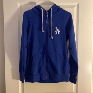 Dodgers womens zip up sweatshirt